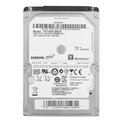 1TB 2.5" 9.5mm SATA 3Gpbs Internal Hard Drive -PS3/PS4 Compatible ST1000VT000