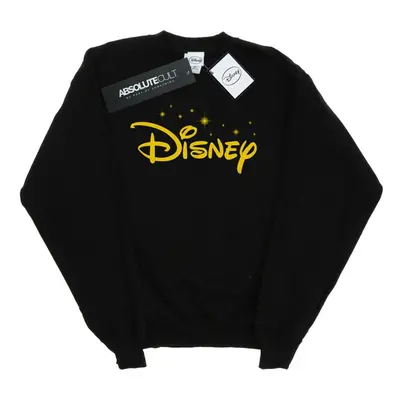 (XL, Black) Disney Mens Logo Stars Sweatshirt