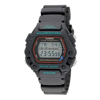 CASIO Men's Quartz Digital Watch DW-290-1VS - 47mm - Black