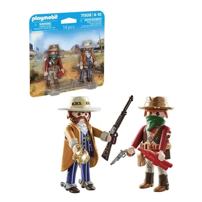 PLAYMOBIL Duo-Packs DuoPack Bandit and Sheriff from Years