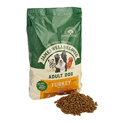 James Wellbeloved Complete Dry Senior Dog Food Turkey and Rice, 7.5 kg