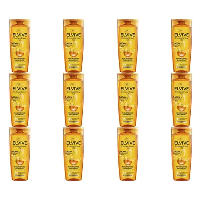 Loreal Elvive Extraordinary Oil Nourishing Shampoo, 400ml (Pack of 12)