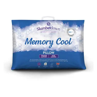 (Firm Pillow, Pack) Slumberdown Memory Cool Pillow UK Made