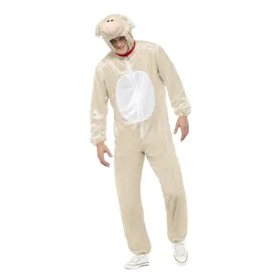 Smiffys Lamb Costume Includes Jumpsuit With Hood Large - costume fancy dress animal outfit ladie