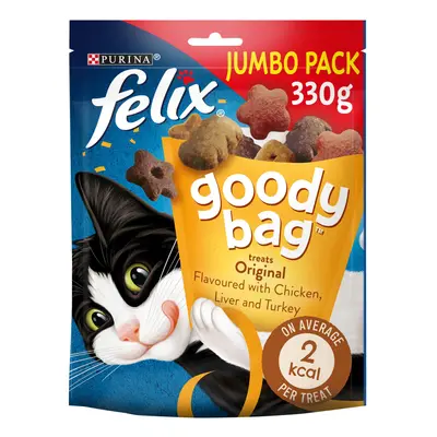 Goody Bag Original Mix Cat Treats 330g, Pack of