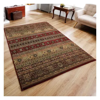 (KENDRA 135R Red, x cm) Luxury Traditional Rugs Small Extra Large Hallway Runners Round Circle M