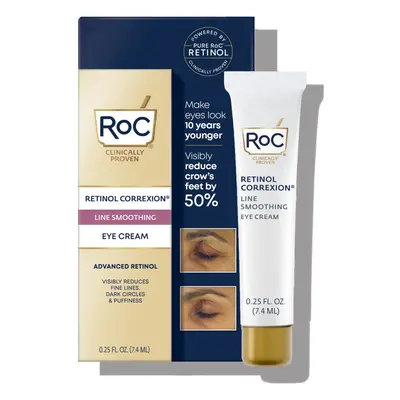 Roc Retinol correxion Eye cream Mini for Dark circles & Puffiness, Daily Wrinkle cream, Anti Agi