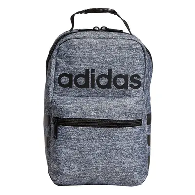 adidas Santiago Insulated Lunch Bag Jersey Onix GreyBlack One Size