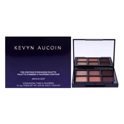 The Contour Eyeshadow Palette - Medium Deep by Kevyn Aucoin for Women - 0.18 oz Eye Shadow