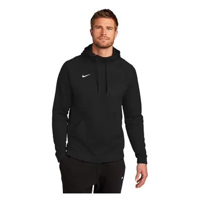 Nike MEN'S THERMA PULLOVER HOODIE (BLACK/WHITE Small)