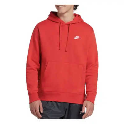 Nike Men's Pull Over Hoodie (as1 alpha m regular regular Red/Whit