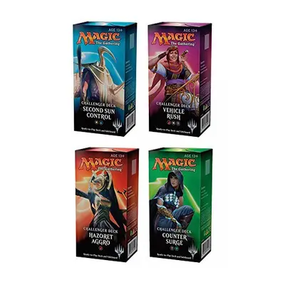 ALL MTG Magic Challenger Decks: Hazoret Aggro Vehicle Rush Control Counter