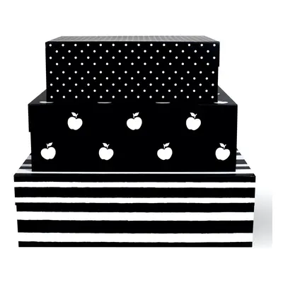 Kate Spade New York Decorative Storage Boxes with Lids Pack Sturdy Organizer Storage Bins Includ