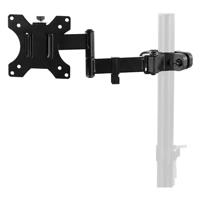 VIVO Steel Universal Full Motion Pole Mount Monitor Arm with Removable 75mm and 100mm VESA Plate