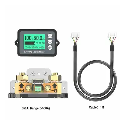 (350A) Coulomb Meter with Shell Electric Vehicle Battery Indicator Lithium iron Phosphate Capaci