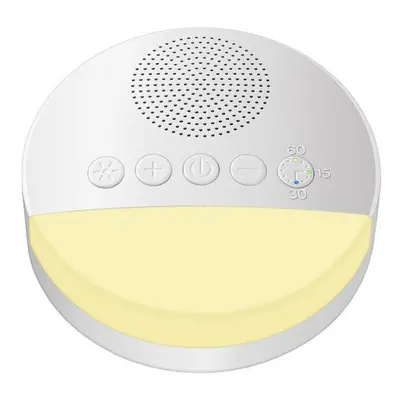 (White) Baby Toy White Noise Machine Home Office Baby And Travel Sleep Sound Meter Therapy With 