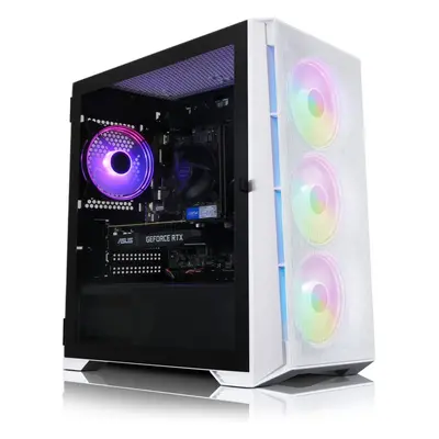 Gaming PC Tower: Ryzen 5600GB / RTX4060 8GB / 16GB DDR4 RAM / 256GB SSD + 1TB HDD / 500W 80+ PSU