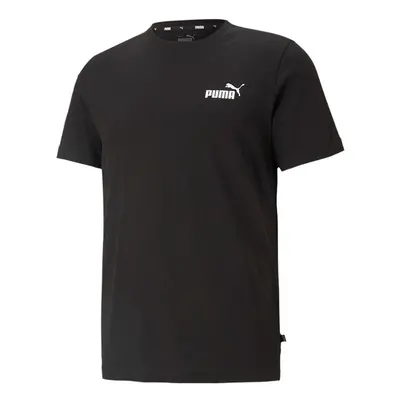 (Small, Black) Puma Mens ESS Small Logo Tee