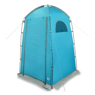 (blue) vidaXL Shower Tent Waterproof Privacy Tent Toilet Tent Patio Changing Shelter