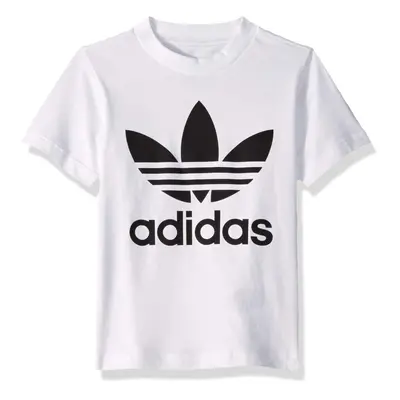 adidas Originals Baby Boys Trefoil Tee White/Black 3M