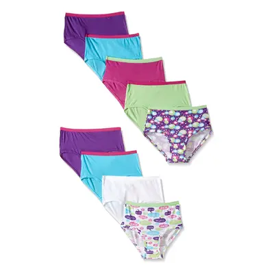 Fruit of the Loom Little Girls Girls Wardrobe Cotton Brief Multi 6Pack of