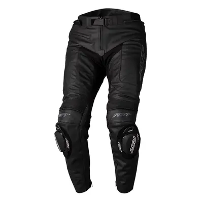 (32) RST S-1 CE Leather Trousers Black / Black