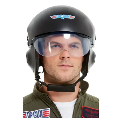 Mens Top Gun Fighter Pilot Helmet Fancy Dress Accessory Official Merchandise