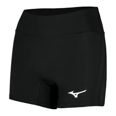 Mizuno Women's Elevated 4"" Inseam Volleyball Short Black Small