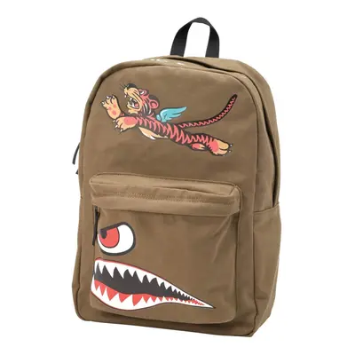 Classic Flying Tigers Canvas Backpack With Adjustable Shoulder Straps