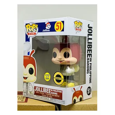 POP! Ad Icons Jollibee in Barong Glow in The Dark Vinyl Figure #51 (Su