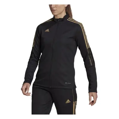 adidas Women's Tiro Track Jacket Black/Metallic X-Large