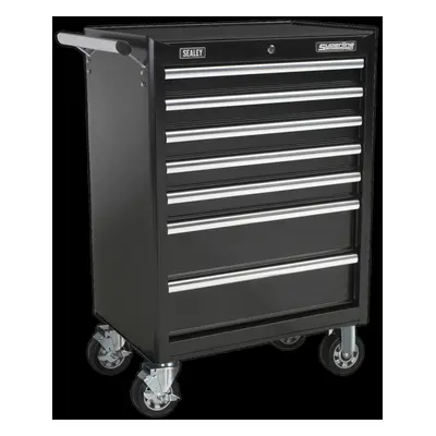 Rollcab Drawer with Ball-Bearing Slides - Black