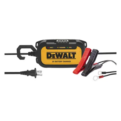 DEWALT DXAEc2 Professional 2-Amp Automotive Battery charger and Mainta