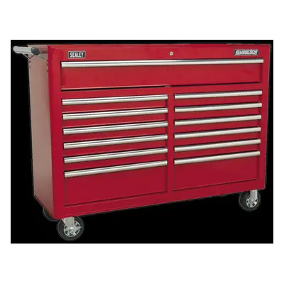 Rollcab Drawer with Ball-Bearing Slides - Red