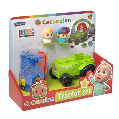 John Adams | Fun Bricks CoComelon Tractor Set: Build and play! | Preschool Building Blocks | Age