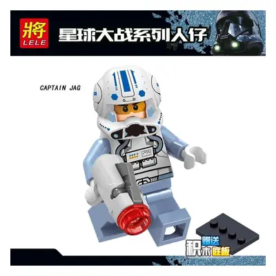 (Clone Trooper Captain Jag) Star Wars Custom Mini Figures Fit Lego Sets