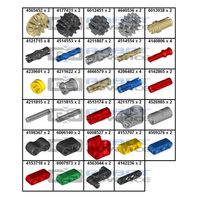 LEGO LME Replacement Pack 2000700