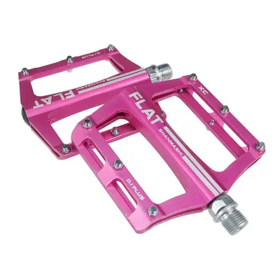 (Pink) 0.1PLUS New MTB Mountain Bike Wide Comfort Bearing Pedals Road Ultralight