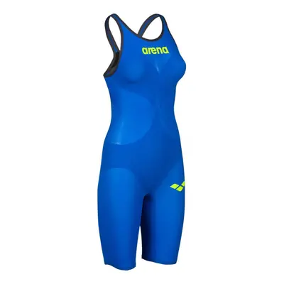 (24, Blue/Grey/Yellow) Arena Carbon Air2 Kneesuit Competition Swimwear