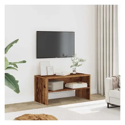 vidaXL TV Cabinet Old Wood 80x40x40 cm Engineered Wood