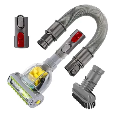 Mini Turbo Turbine Brush Tool + Hose + Stubborn Dirt Brush + Adapter for DYSON Vacuum Cleaner CY