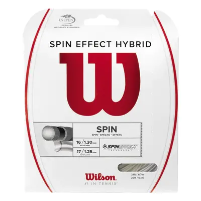 Wilson Spin Effect Hybrid Tennis String - Set White