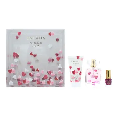 Escada Celebrate Now EDP 50ml & Bl50ml & Nail Polish 4.5ml Women