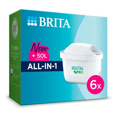 BRITA MAXTRA PRO All In One Water Filter Cartridge Pack Original BRITA refill reducing impuritie