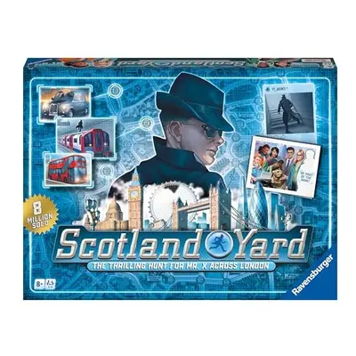 Scotland Yard Family Strategy Board Game for Kids and Adults Age Years Up - New