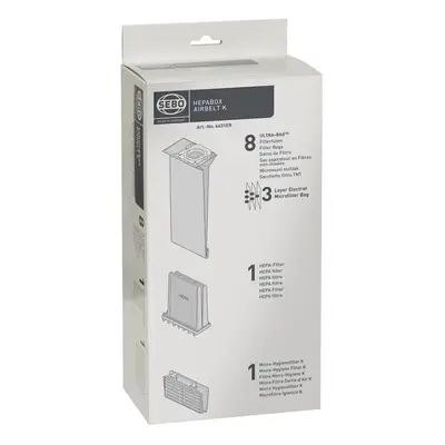 SEBO HEPA Box for K Devices White