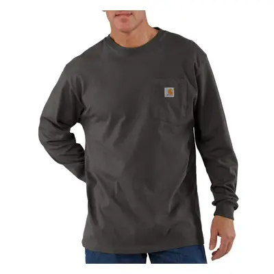 Carhartt Men's Loose Fit Heavyweight Long-Sleeve Pocket T-Shirt (Close