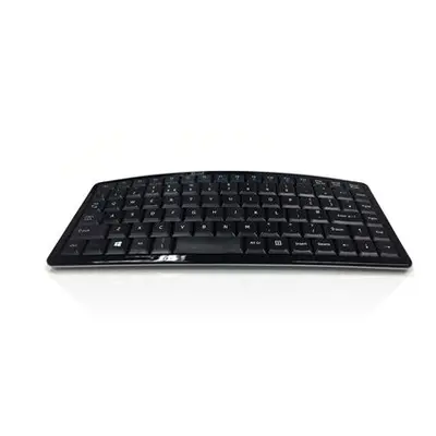 Accuratus Curve keyboard RF Wireless + USB QWERTY UK International Black