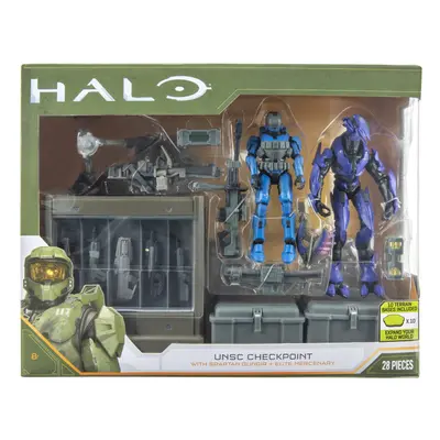 HALO Hero Mission Pack - Spartan Gungnir and Elite Mercenary Action