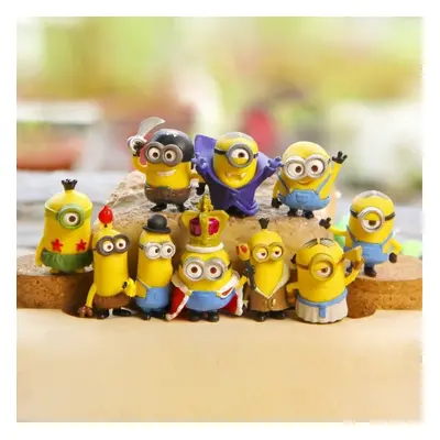 10Pcs Despicable Me Figures Minions Collections Model PVC Toys Kids Gift